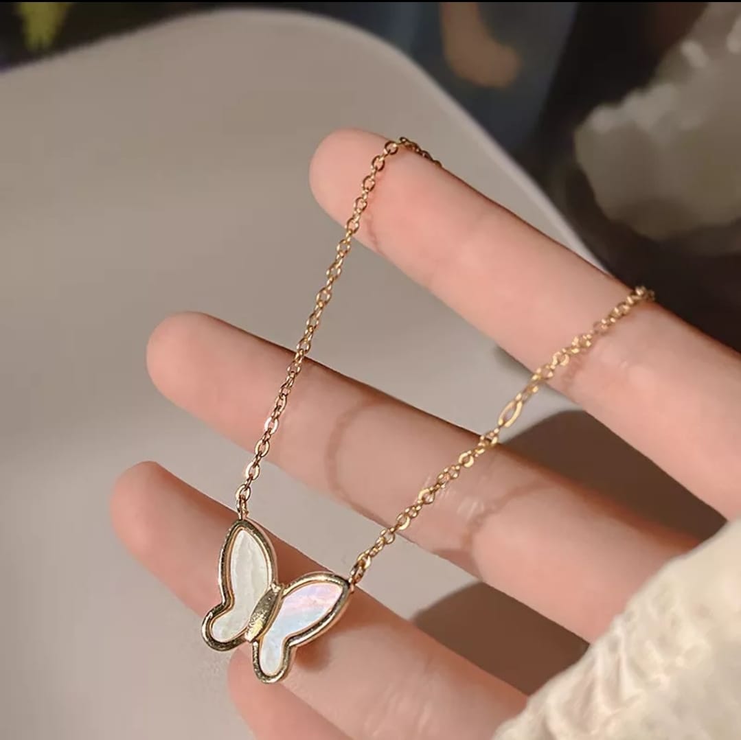 Fancy Butterfly Necklace