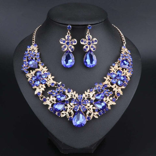 Beautiful Blue Jewelry set