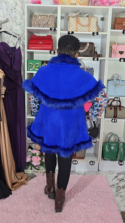 Two Layered Warm Poncho