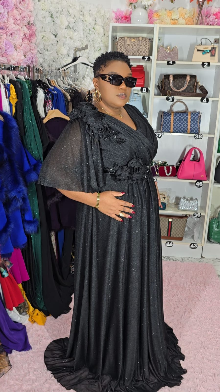 Black Stunning Evening Dress