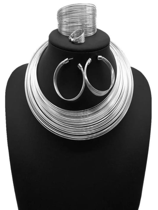 Fancy & Unique 4Pcs Jewelry Set