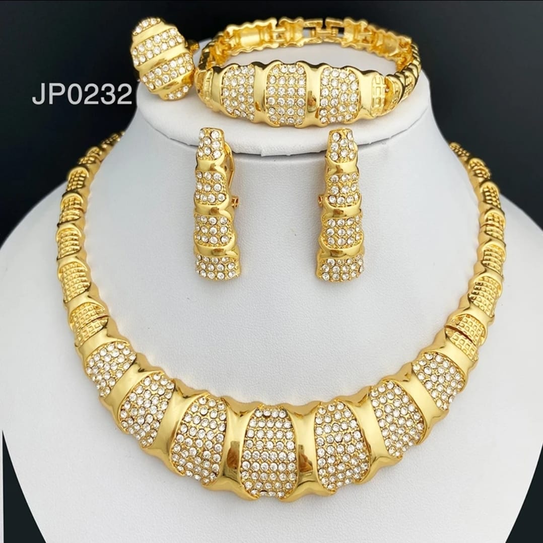 Fancy Statement 4Pcs Jewelry Set.