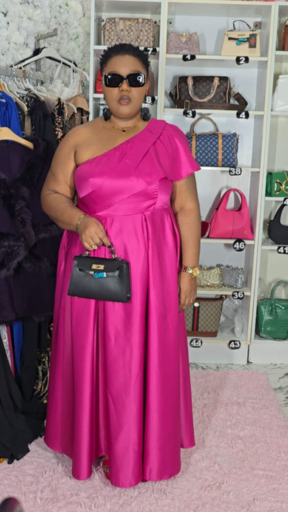 Pink Fancy Evening Dress