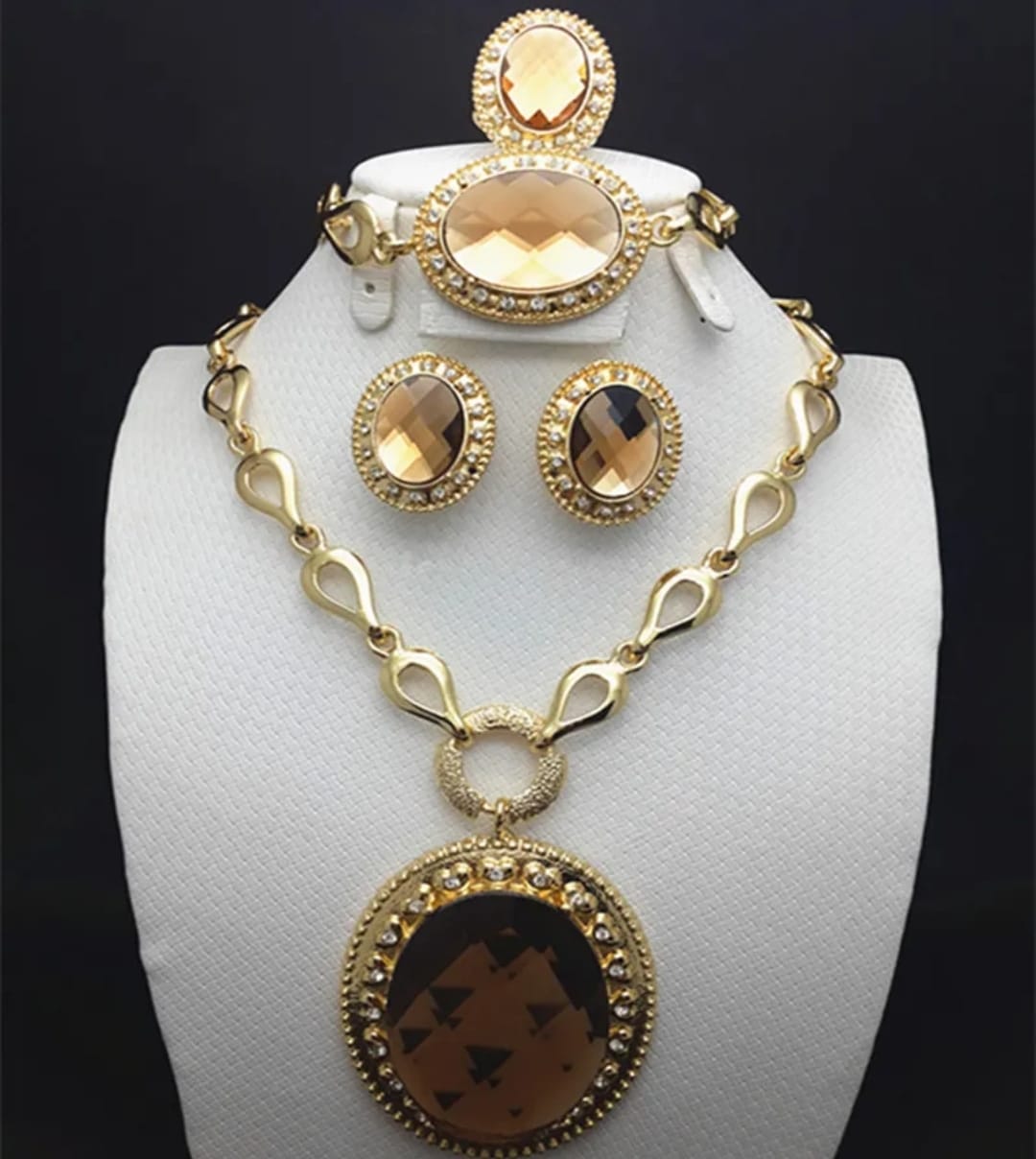 Gold plated 4 pcs Jewelry set