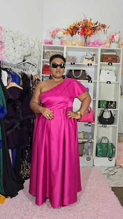 Pink Fancy Evening Dress