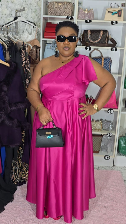 Pink Fancy Evening Dress