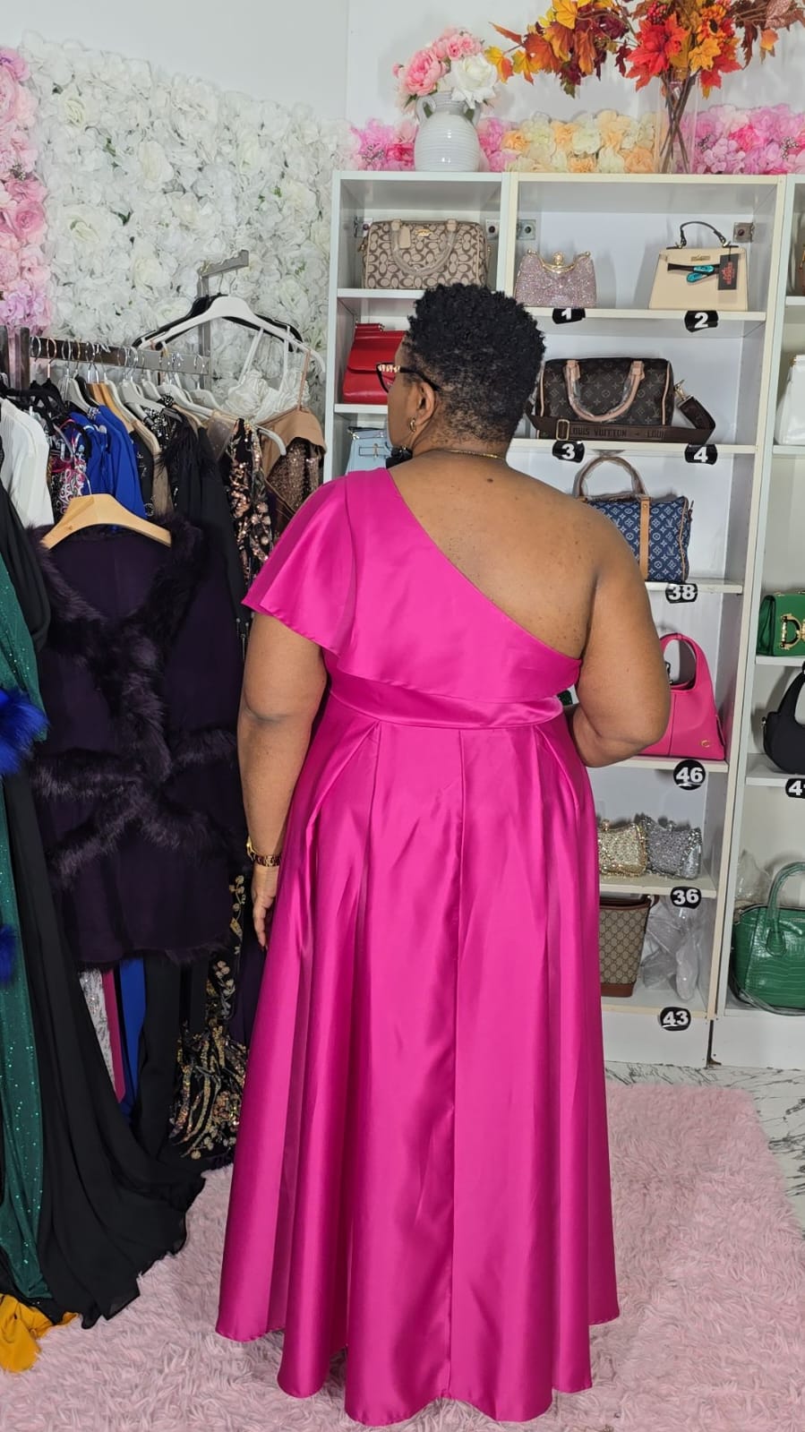 Pink Fancy Evening Dress