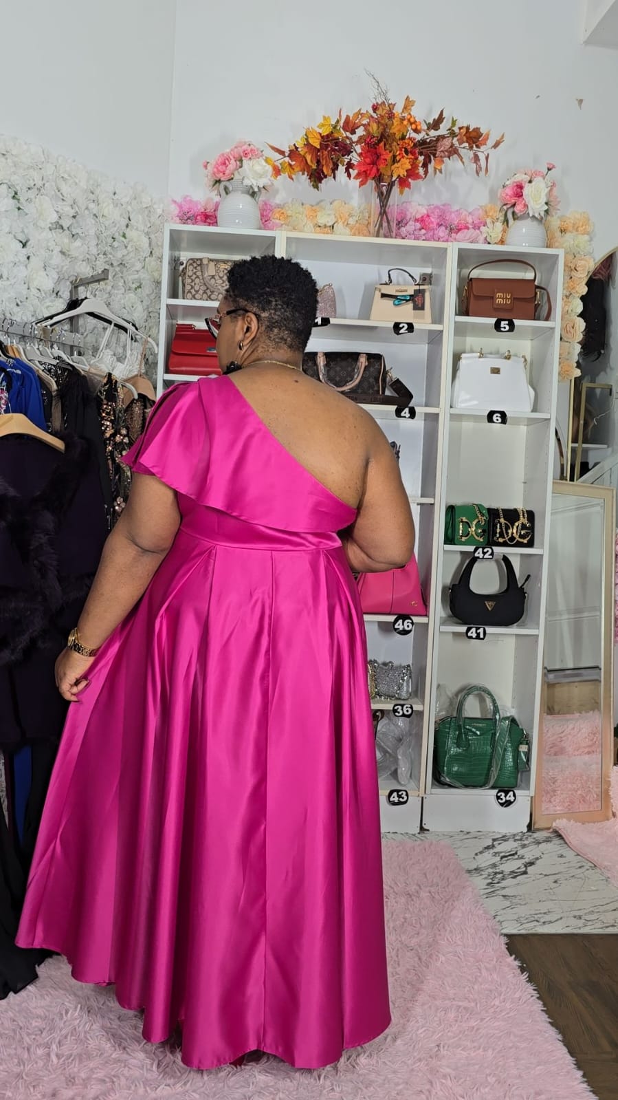 Pink Fancy Evening Dress