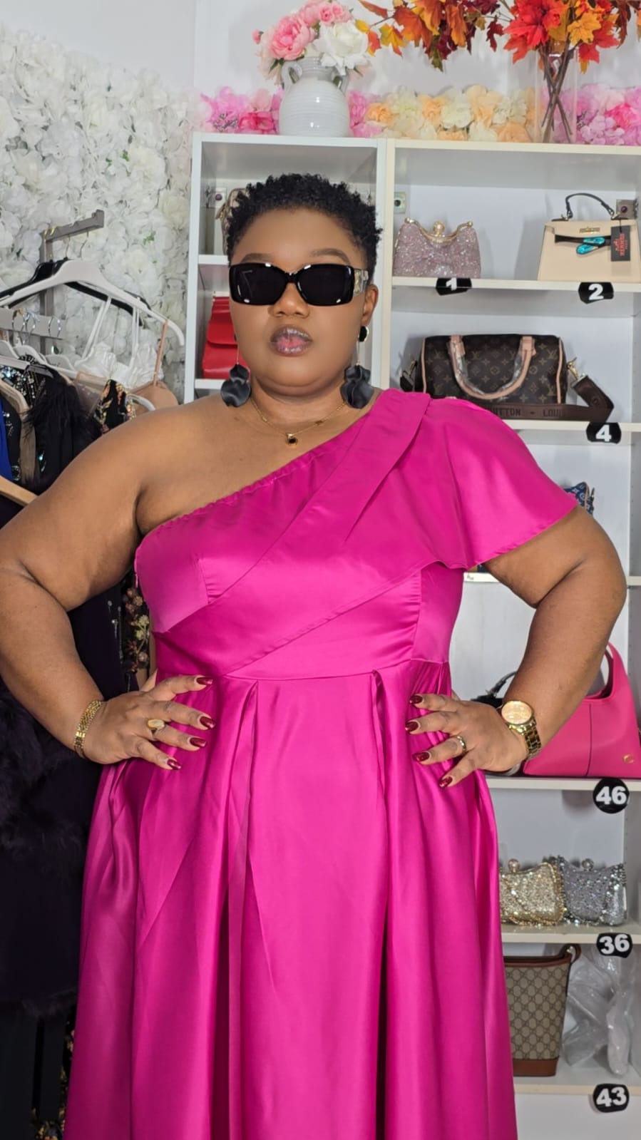 Pink Fancy Evening Dress