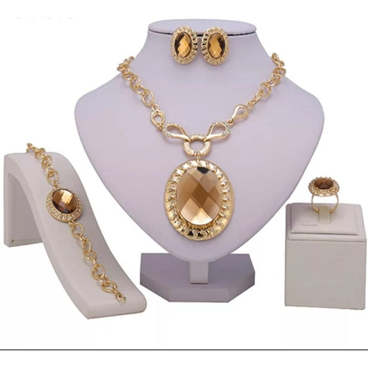 Gold Plated 4 Piece Party Set